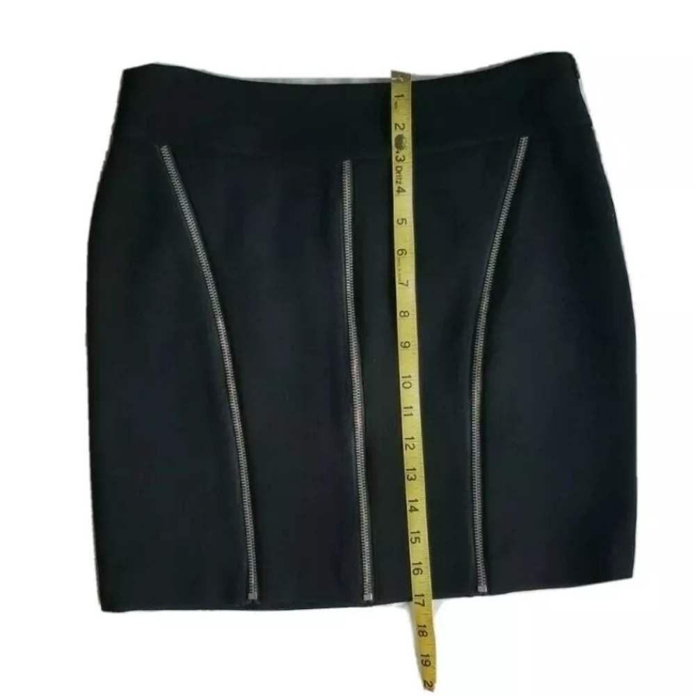 Cache Black Short Skirt mint condition Sz 2 - Picture 3 of 9
